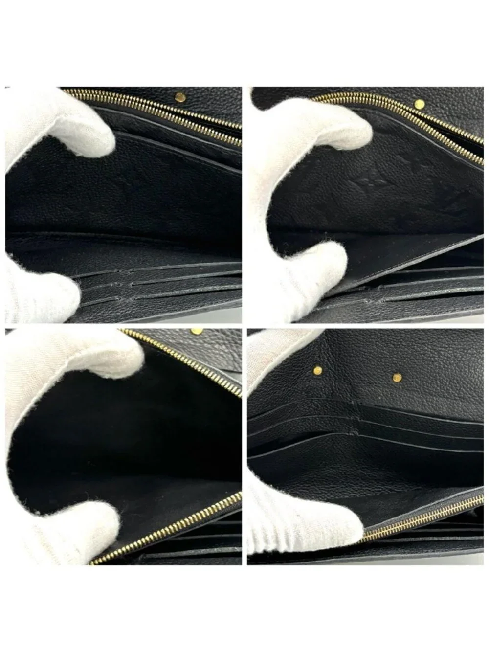 Louis Vuitton Wallet Monogram Empreinte Portefeuille Sarah Metis